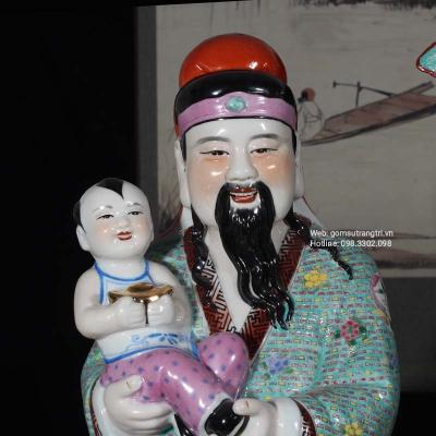 Bộ tượng Tam Đa hàng chuẩn Giang Tây